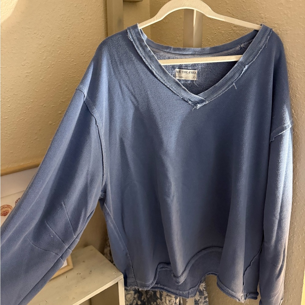 We The Free Venice V-Neck Sweatshirt
